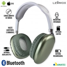 Headphone Bluetooth LEF-1005 Lehmox - Verde